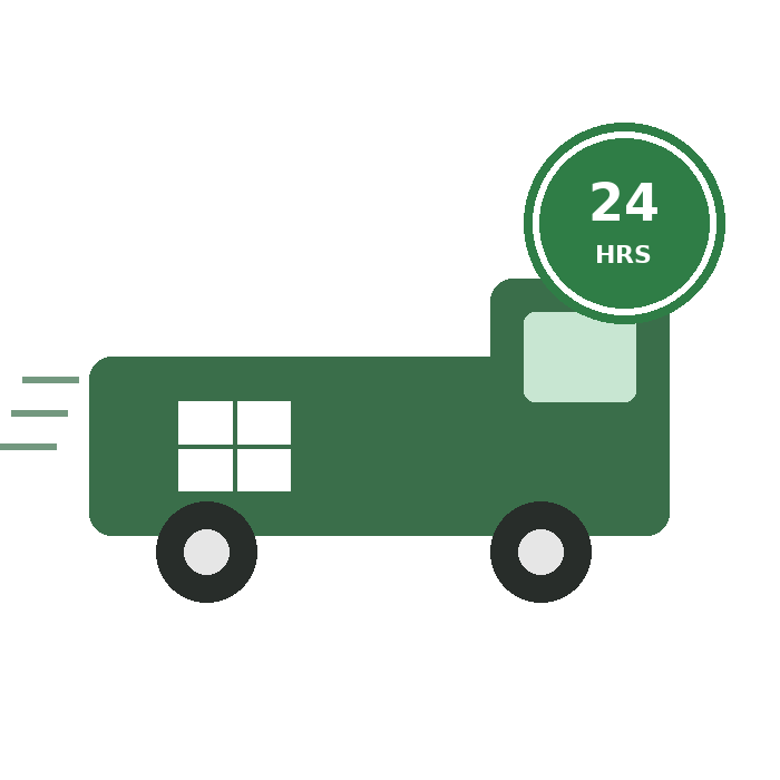 Delivered across Germany within 24 hours