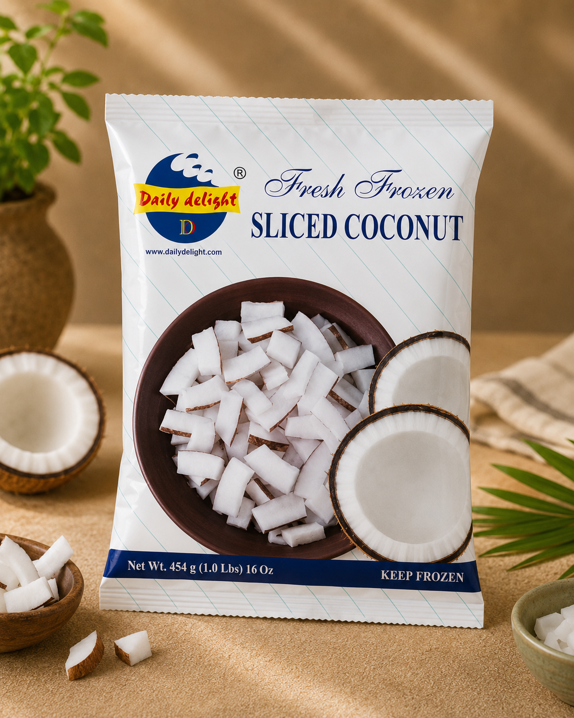 Daily Delight Sliced Coconut 400g