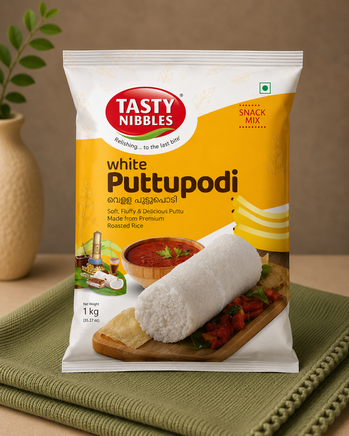 Tasty Nibbles White Puttu Podi 1Kg