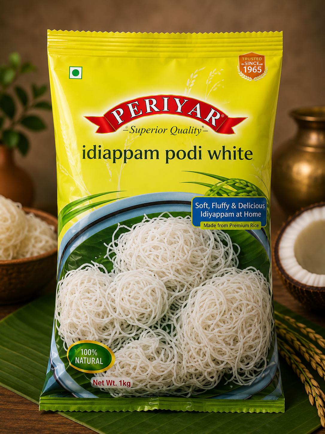Periyar Idiyappam Podi White 1Kg