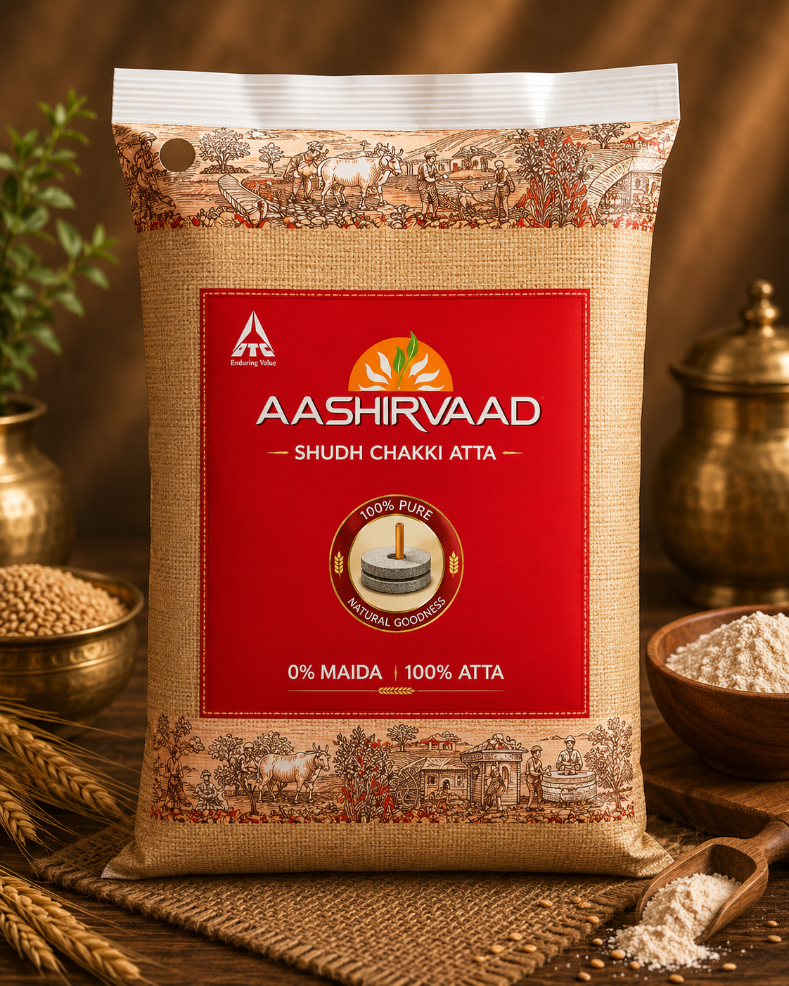 Aashirvaad Whote Wheat Atta