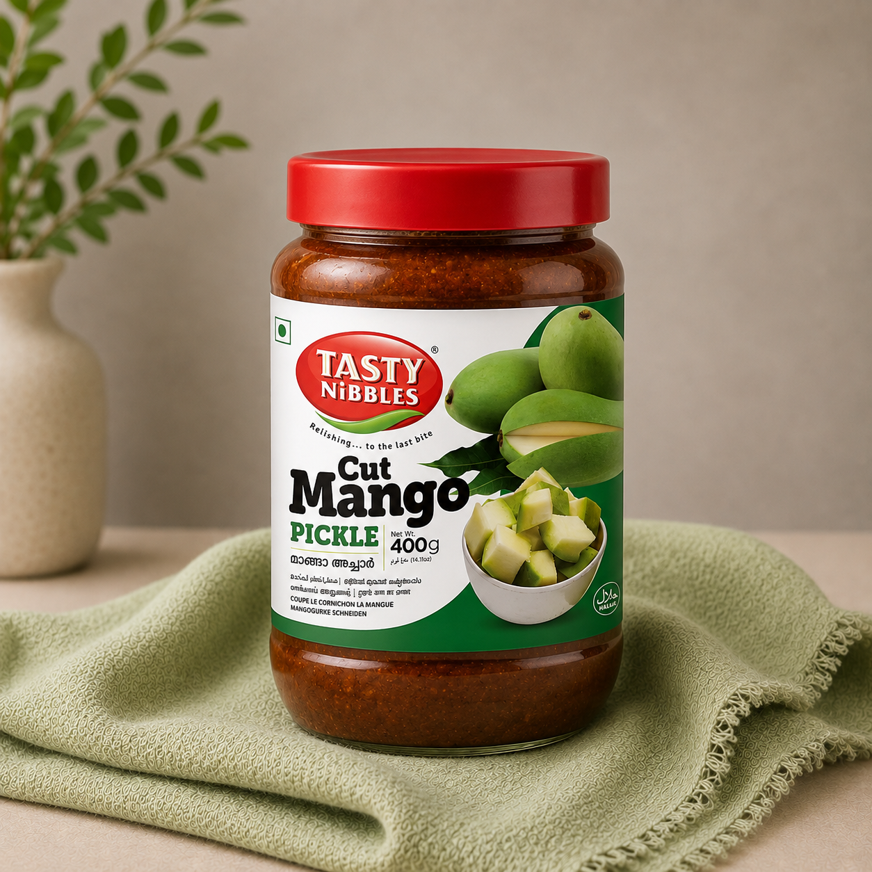 Tasty Nibbles Cut Mango Pickle 400g
