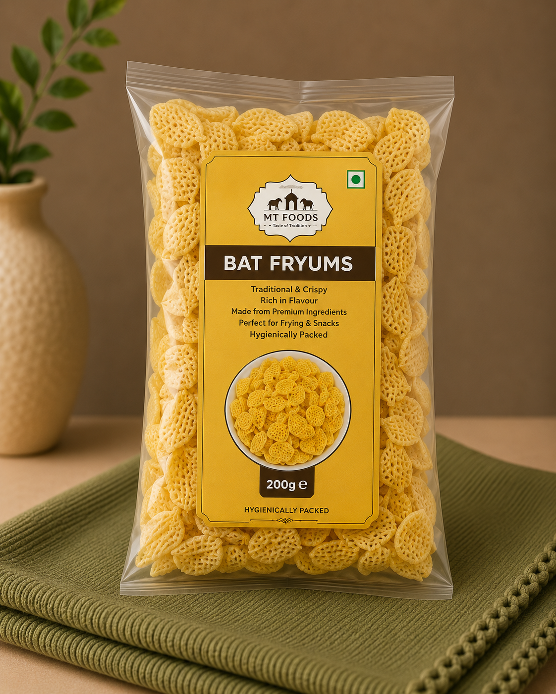 Lakshmi Bat Fryums 200g