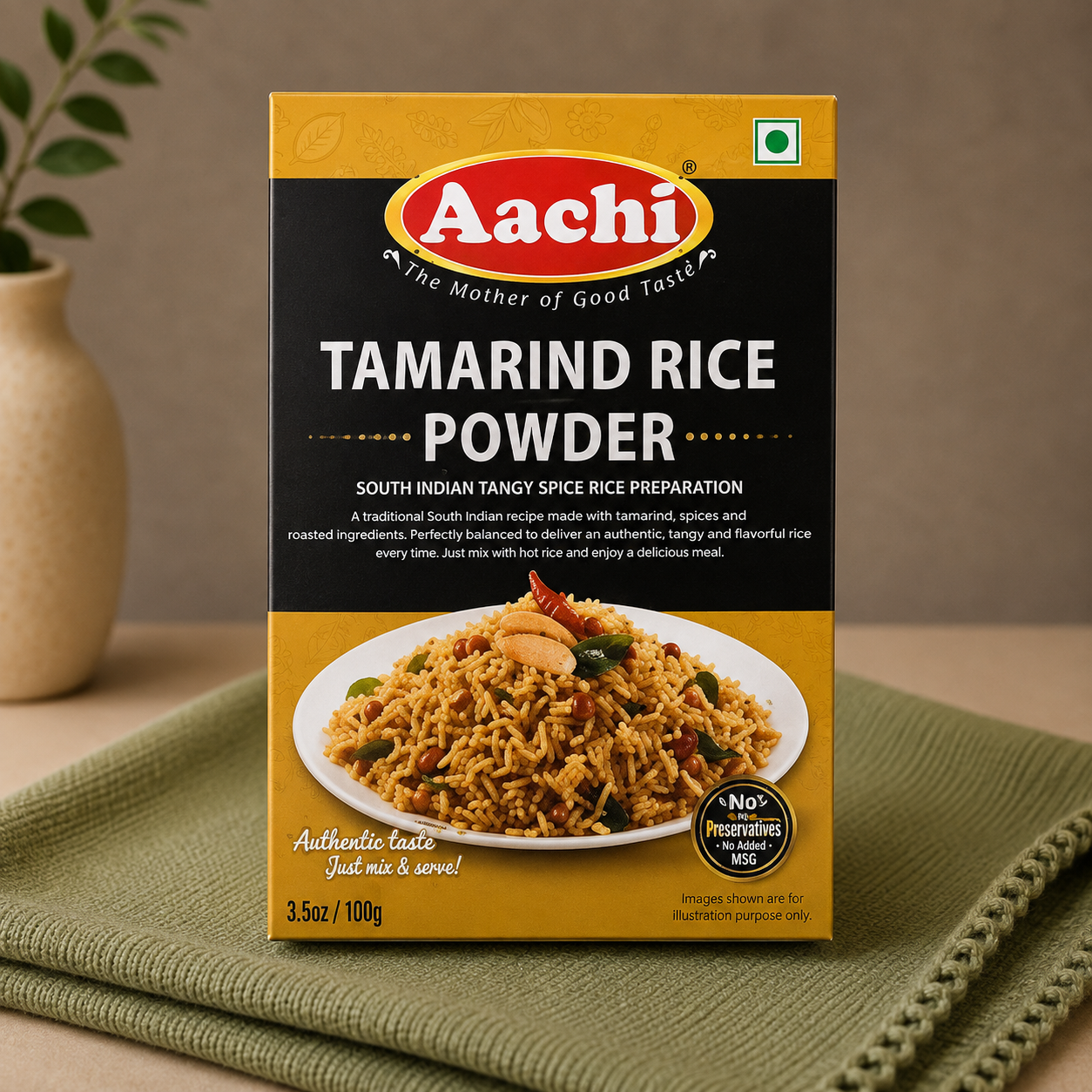 Aachi Tamarind Rice Powder 100g