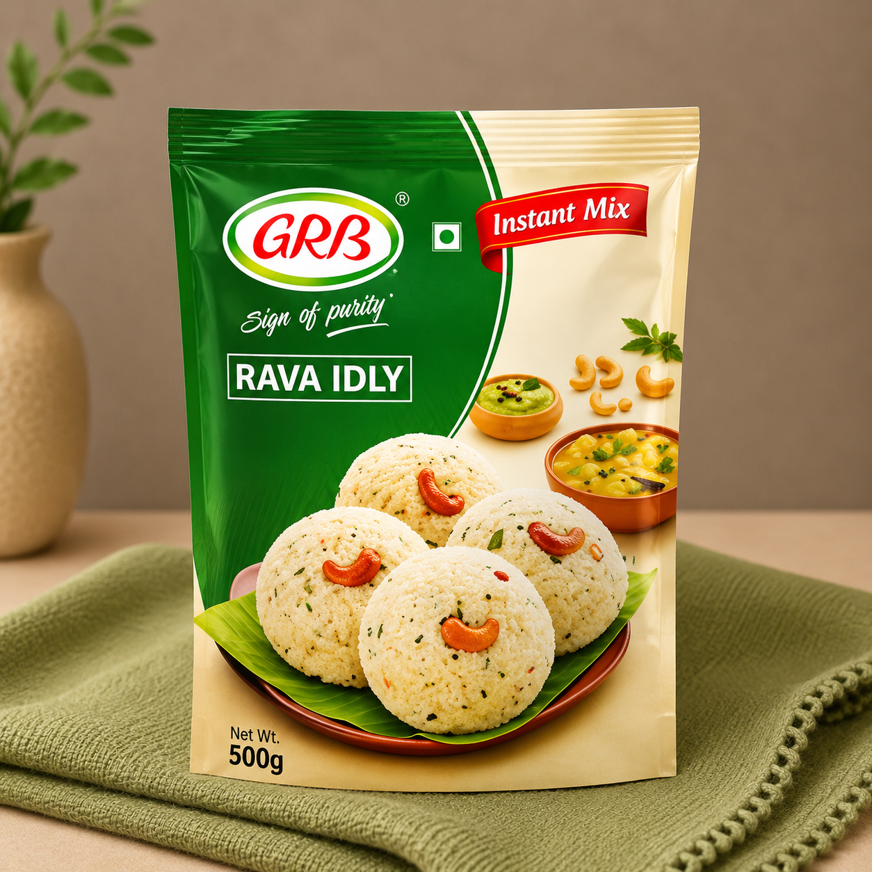 GRB Rawa Idli Mix 500g