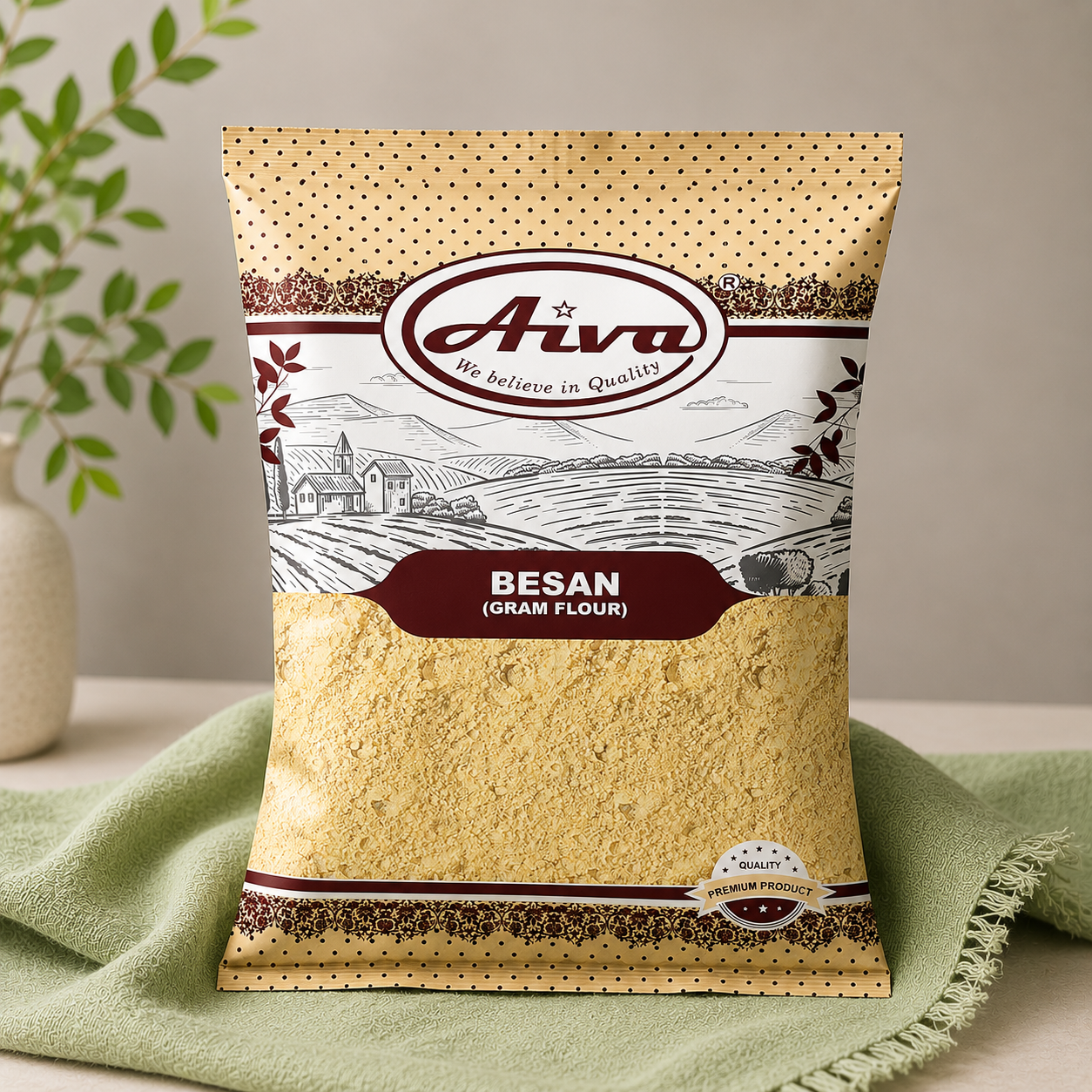 Aiva Gram Flour 1Kg