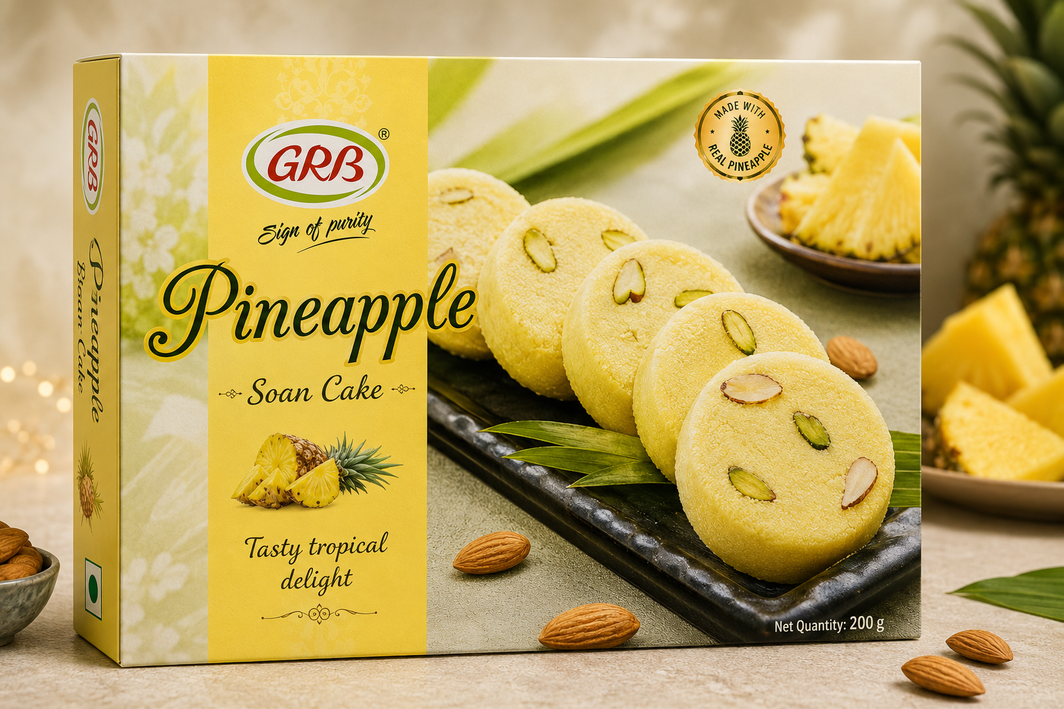GRB Pineapple Soan Cake