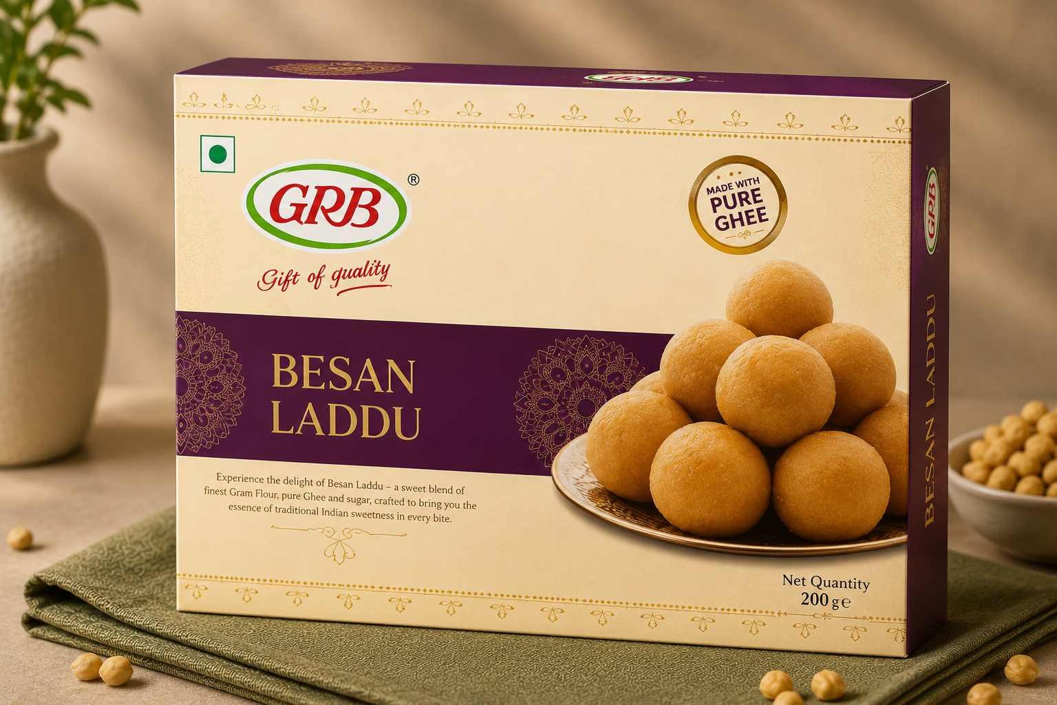 GRB Besan Laddu