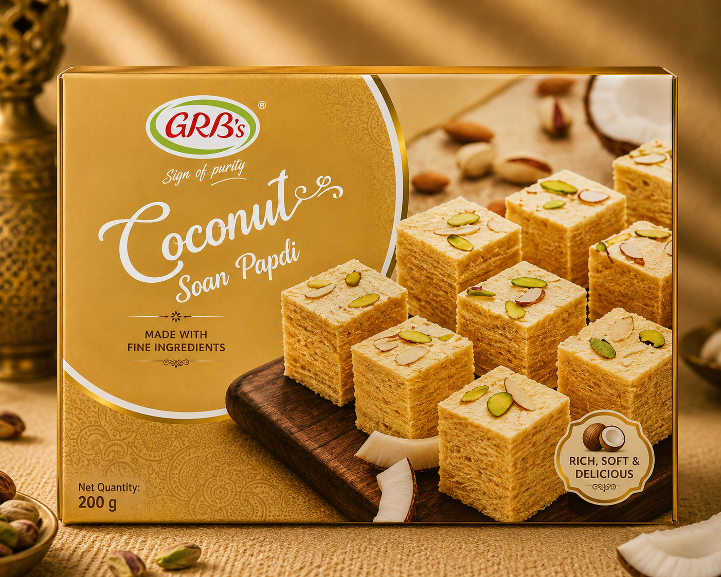GRB Coconut SoanPapdi
