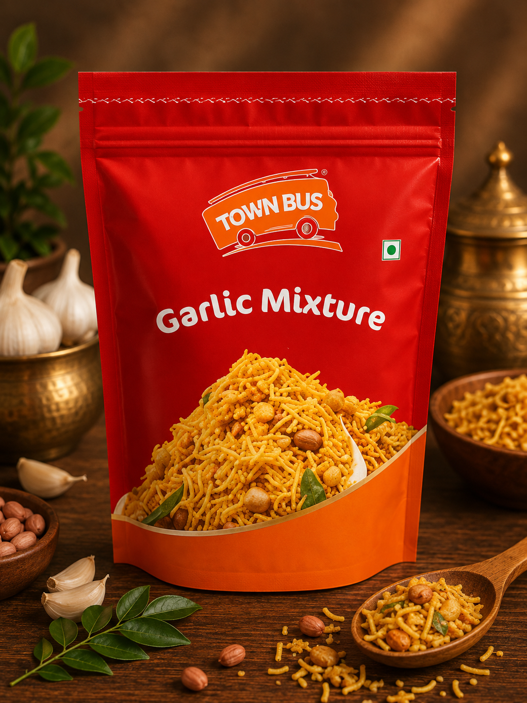 Town Bus Garlic Mixture 170g