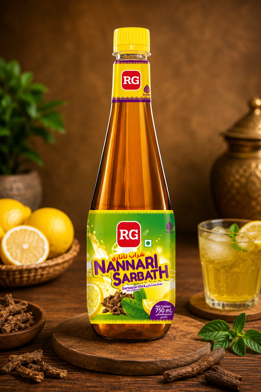 RG Nannari Sharbath 750 ml