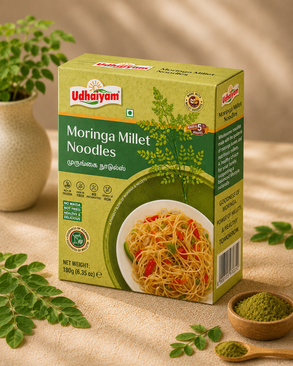 Udhaiyam Moringa Millet Noodles