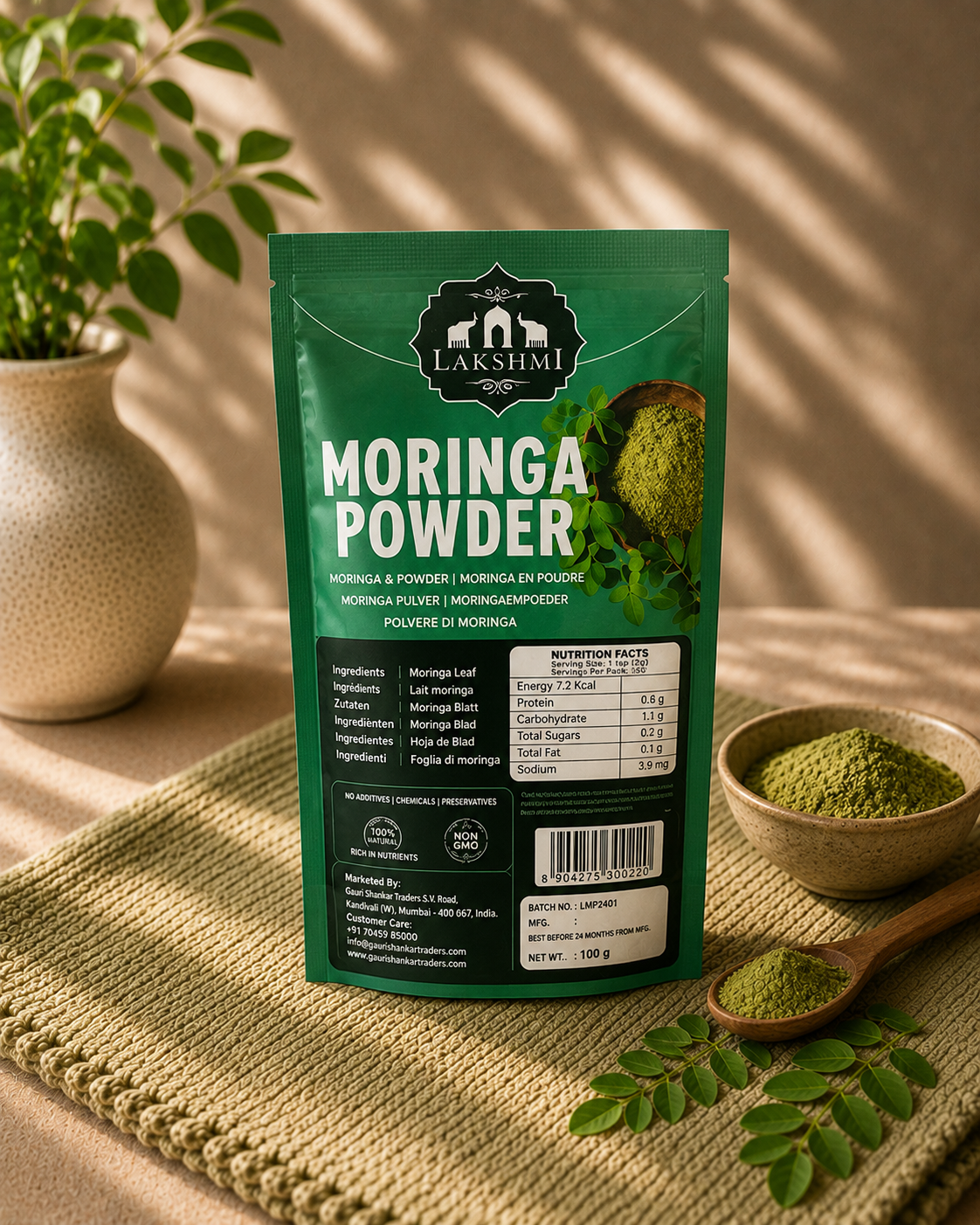 Lakshmi Moringa Powder 100g