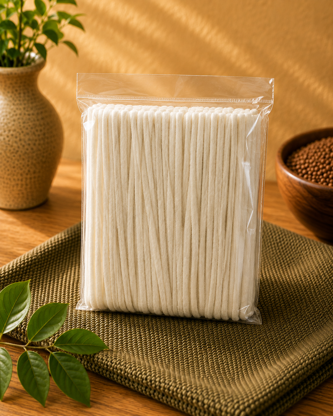 Lakshmi Cotton Batti Long white