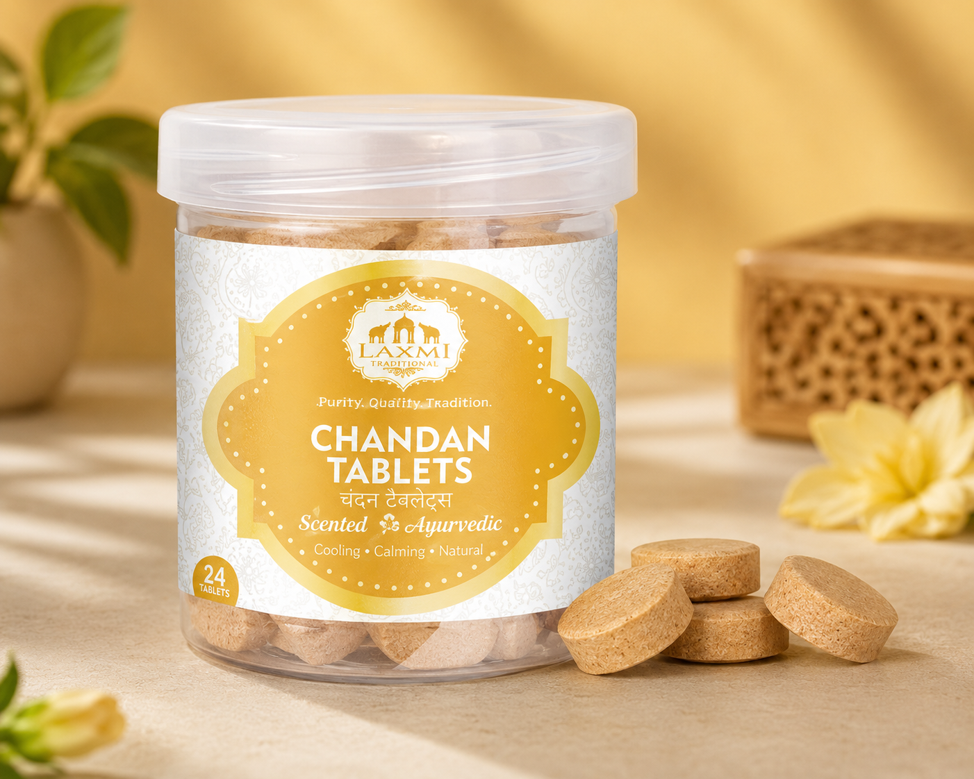 Lakshmi Chandan Coins 40g