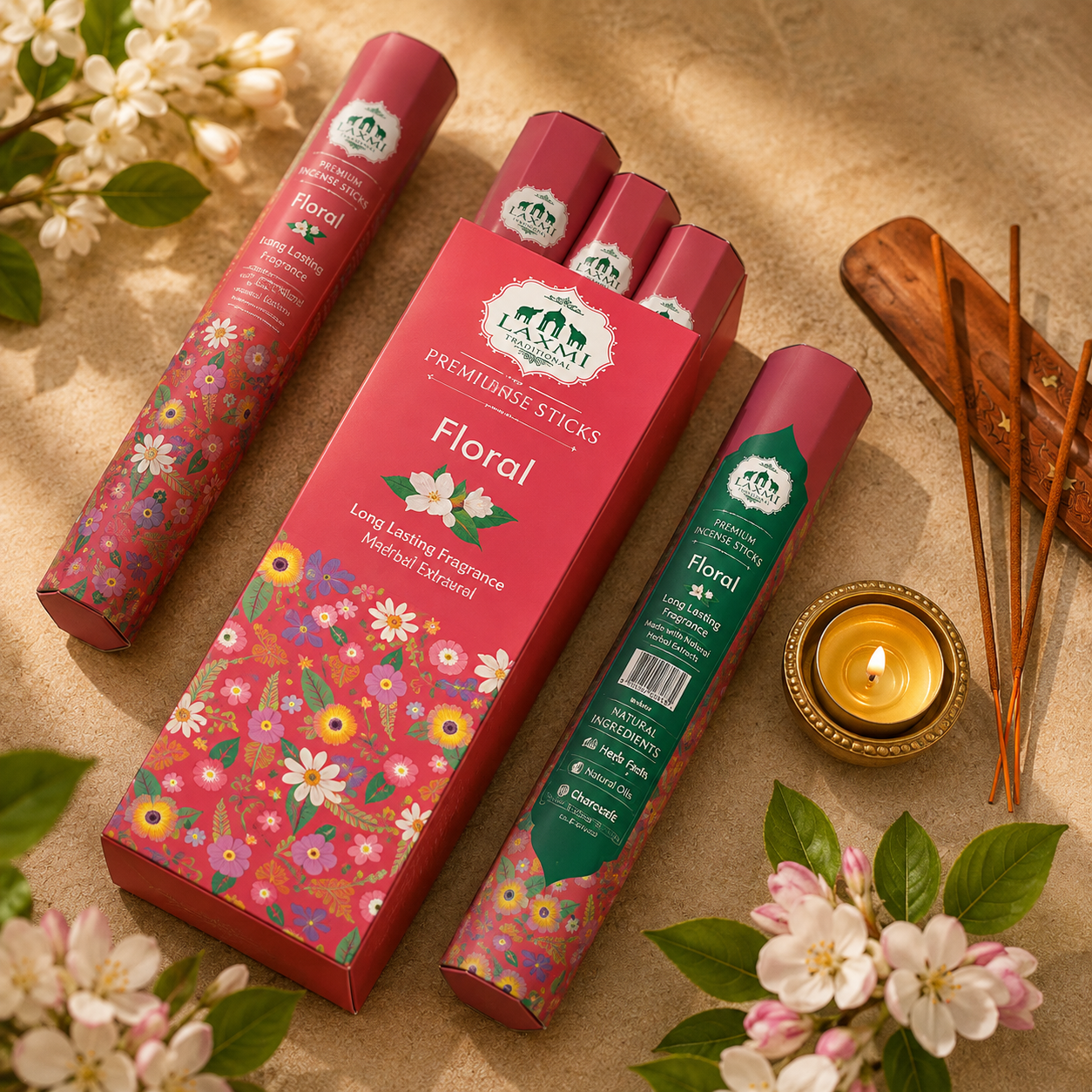 Lakshmi Floral Incense