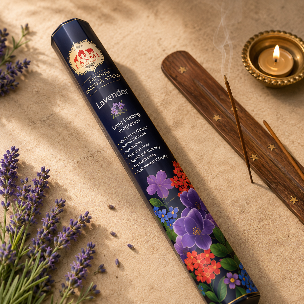 Lakshmi Lavender Incense