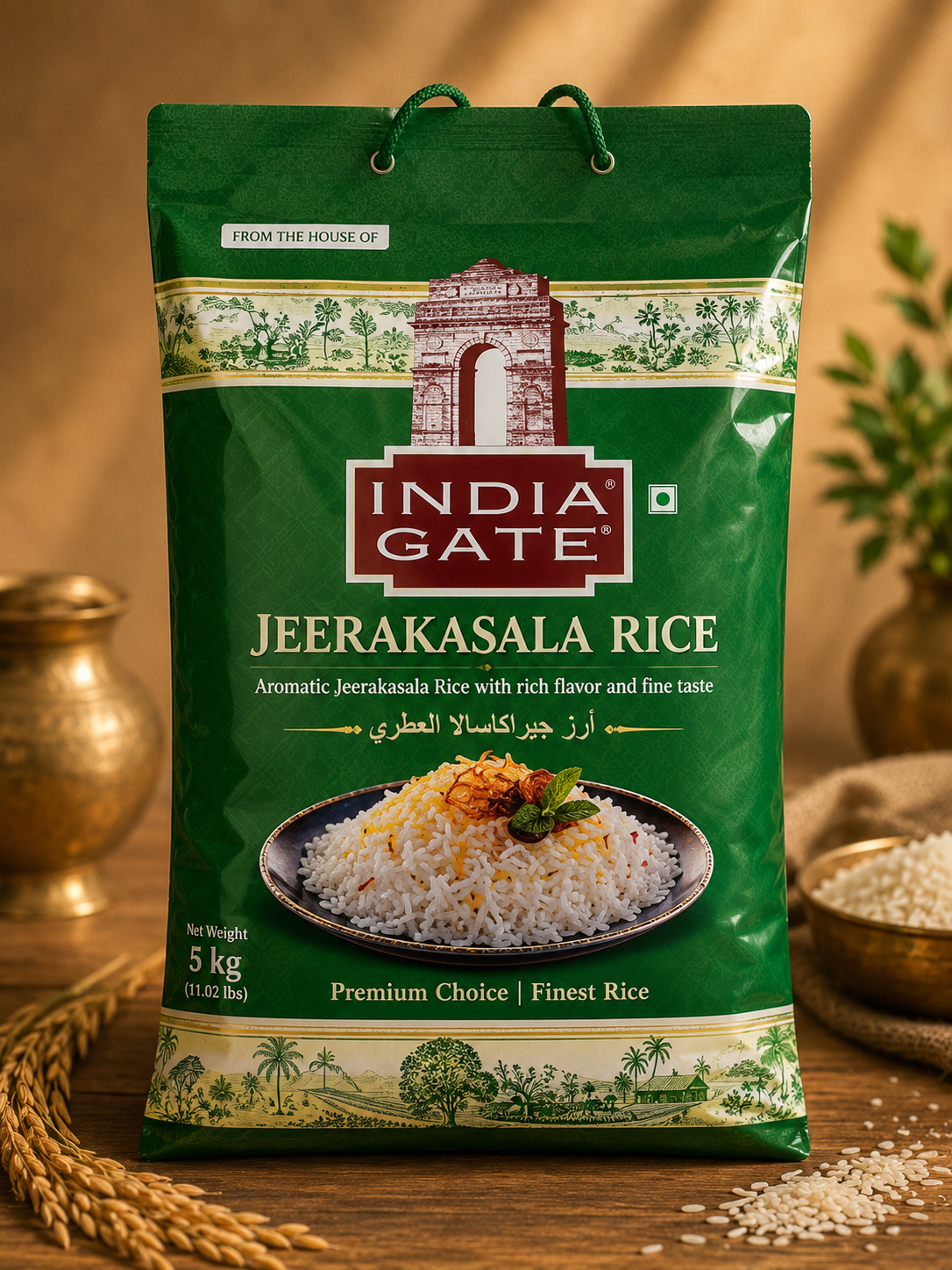 India Gate Jeeraka Sala Rice 5 Kg