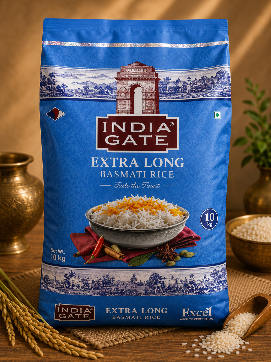 India Gate Excel Extra Long Basmati Rice 2.5 Kg
