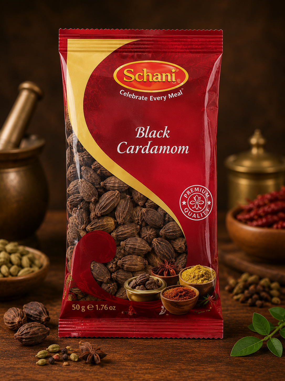 Schani Black Cardamom 100g