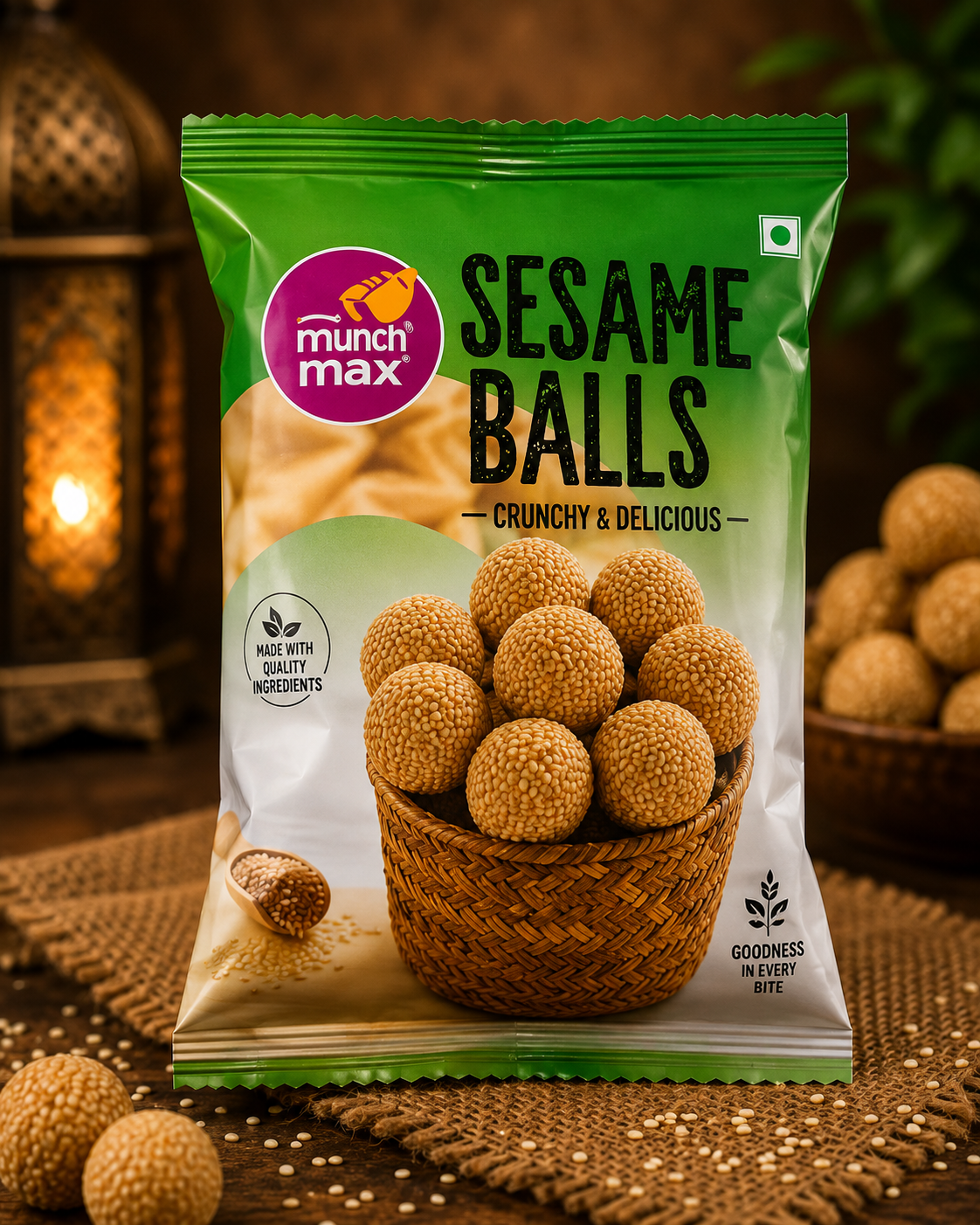 Manimark White Sesame Balls 150g