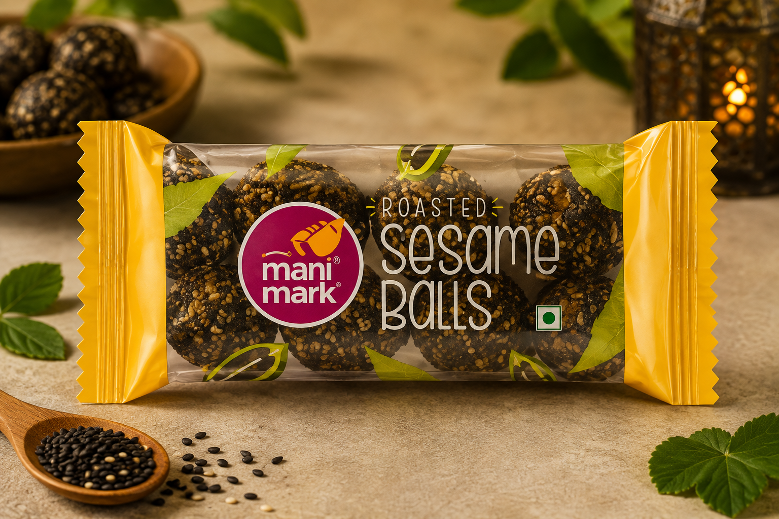 Manimark Brown Sesame Balls 60g