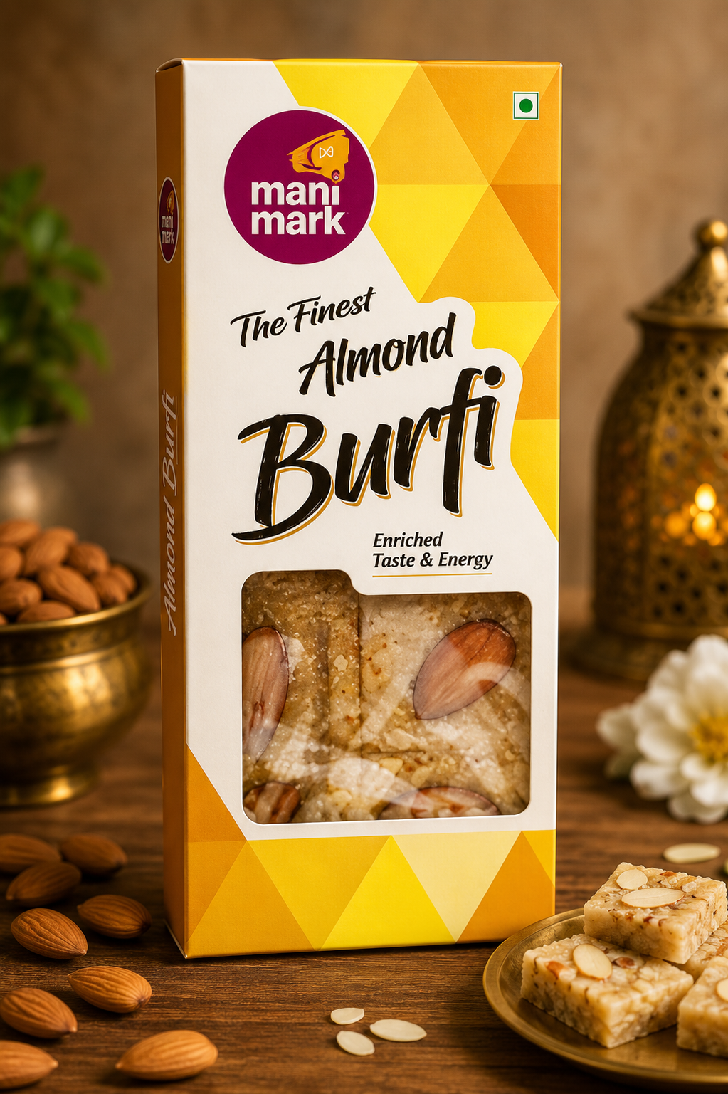 Manimark Fine Peanut Cashew Burfi 100g
