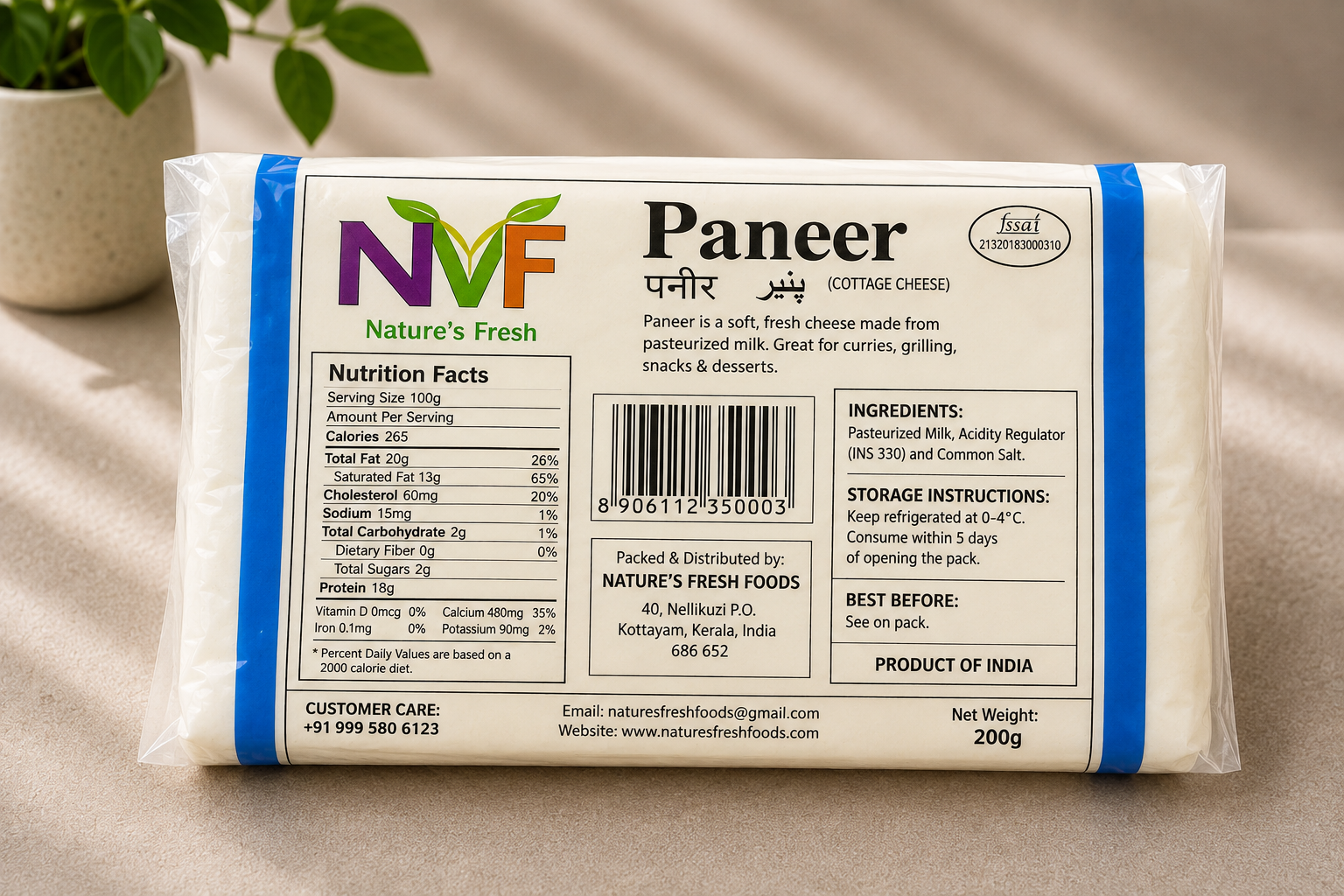 NVF Paneer