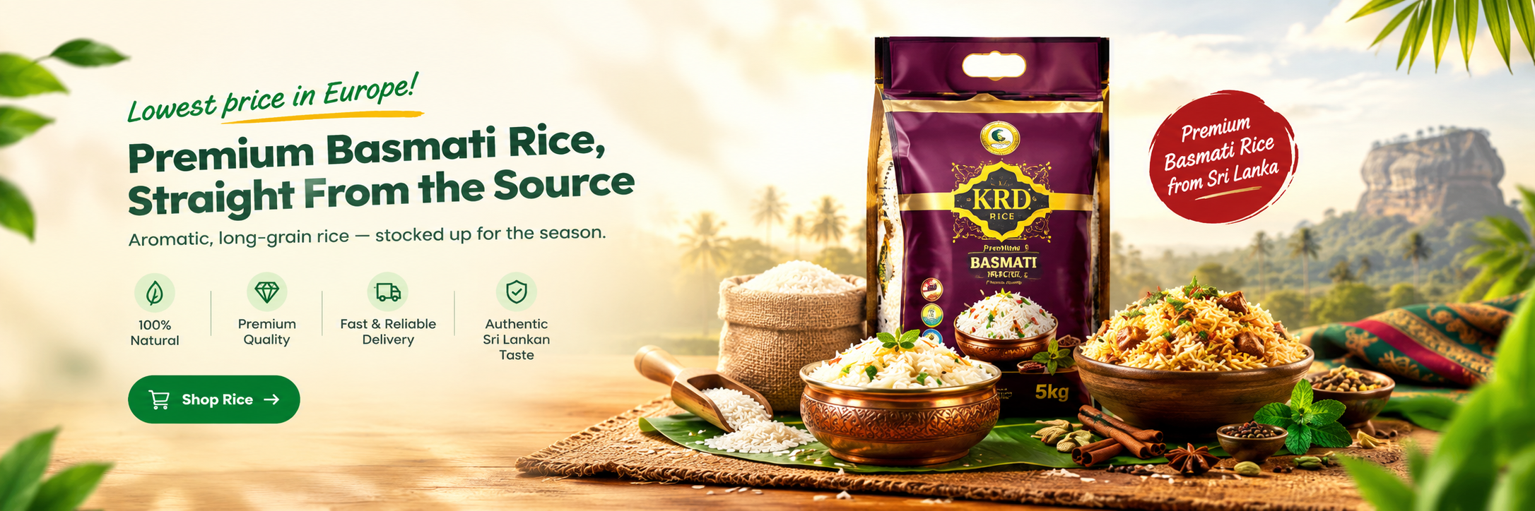 Premium Basmati Rice, Straight From the Source